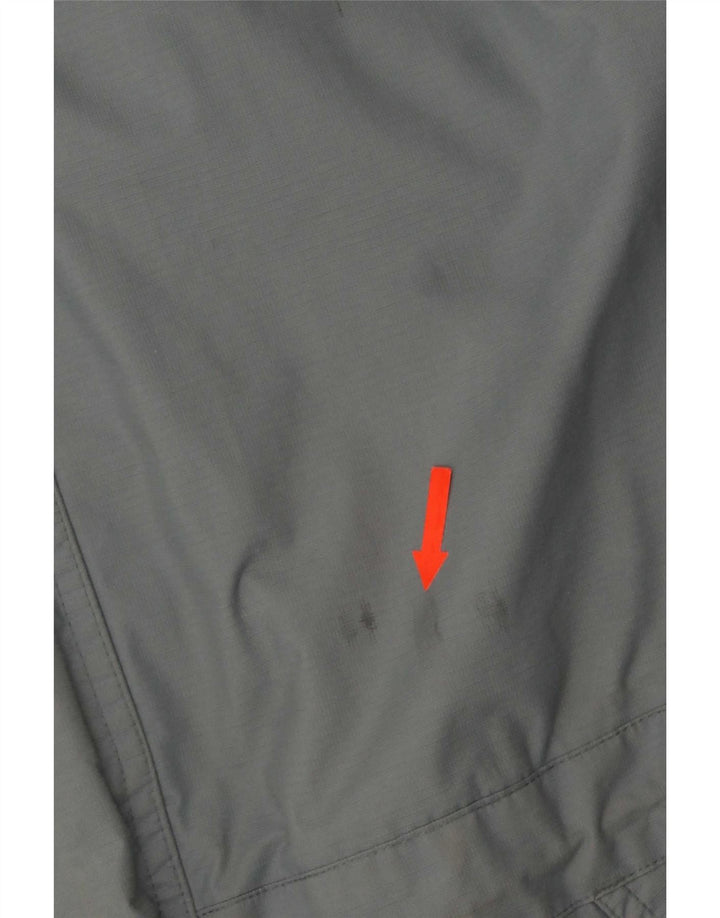 Sprayway Ανδρικό μπουφάν βροχής με κουκούλα UK 38 Medium Grey Colorblock Polyamide