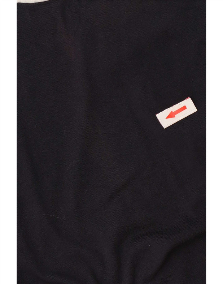Ανδρικό T-Shirt Cos Top από μεσαίο μπλε ναυτικό βαμβακερό