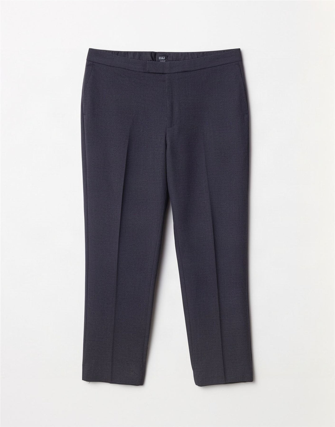 Ανδρικό ίσιο παντελόνι Marks & Spencer W40 L29 Navy Blue Houndstooth