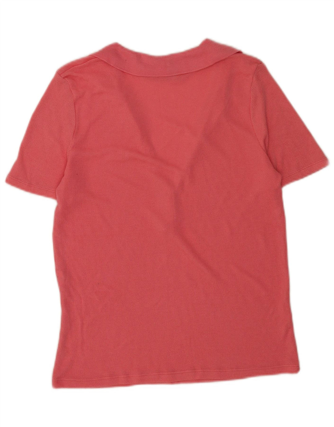 Zara γυναικείο μπλουζάκι πόλο UK 14 Medium Pink