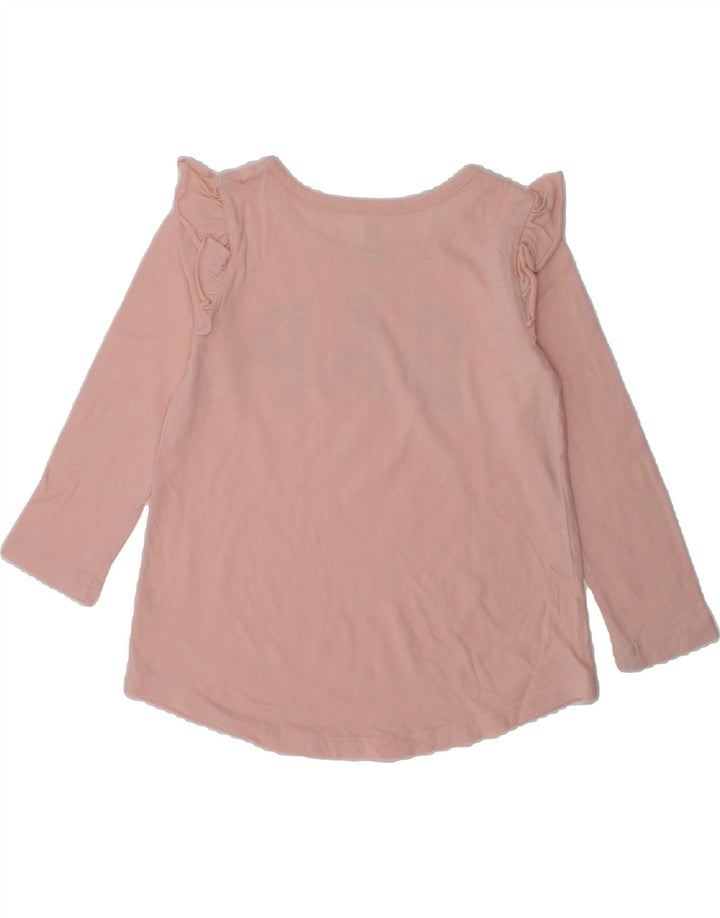GAP Baby Girls Graphic Top Long Sleeve 18-24 Months Pink | Vintage Gap | Thrift | Second-Hand Gap | Used Clothing | Messina Hembry 