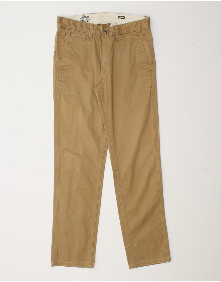 Ανδρικό παντελόνι Chino Levi's Slim W29 L30 Μπεζ βαμβακερό
