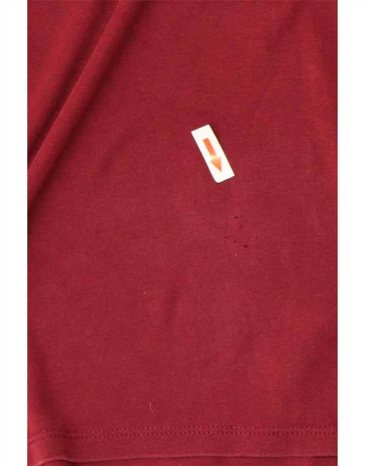 Zara Γυναικείο Μπλουζάκι 3/4 Μανίκι UK 18 XL Κόκκινο