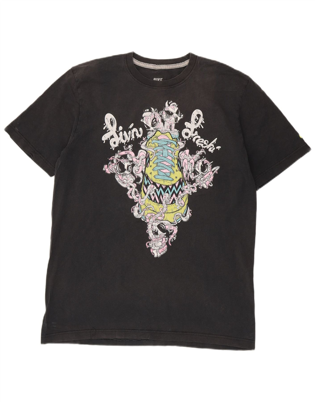 Ανδρικό T-Shirt Nike Standard Fit Graphic Top Large Μαύρο