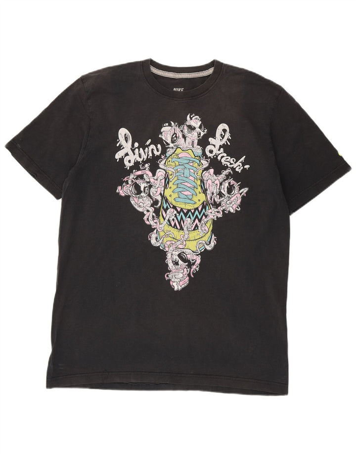 Ανδρικό T-Shirt Nike Standard Fit Graphic Top Large Μαύρο