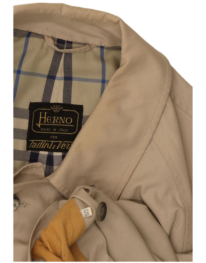 Herno Ανδρική καμπαρντίνα IT 50 Large Beige