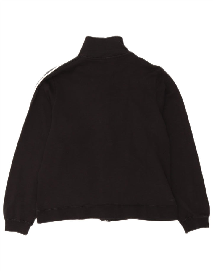 Champion Γυναικεία αθλητική φόρμα Top Jacket UK 14 Medium Black Cotton