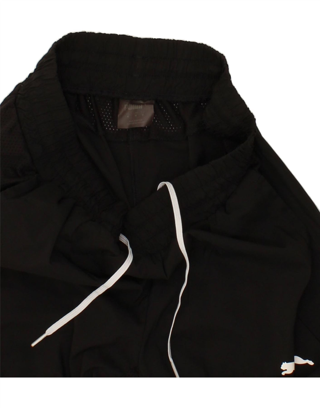 PUMA Mens Tracksuit Trousers Medium Black Polyester Vintage Puma and Second-Hand Puma from Messina Hembry 