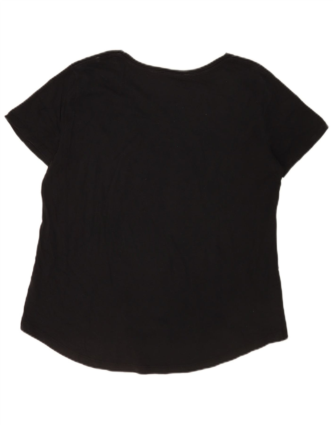 Zara Γυναικείο T-Shirt Top UK 16 Large Black