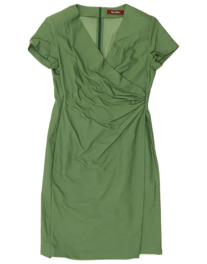 Γυναικείο φόρεμα με θήκη MAX MARA UK 12 Medium Green