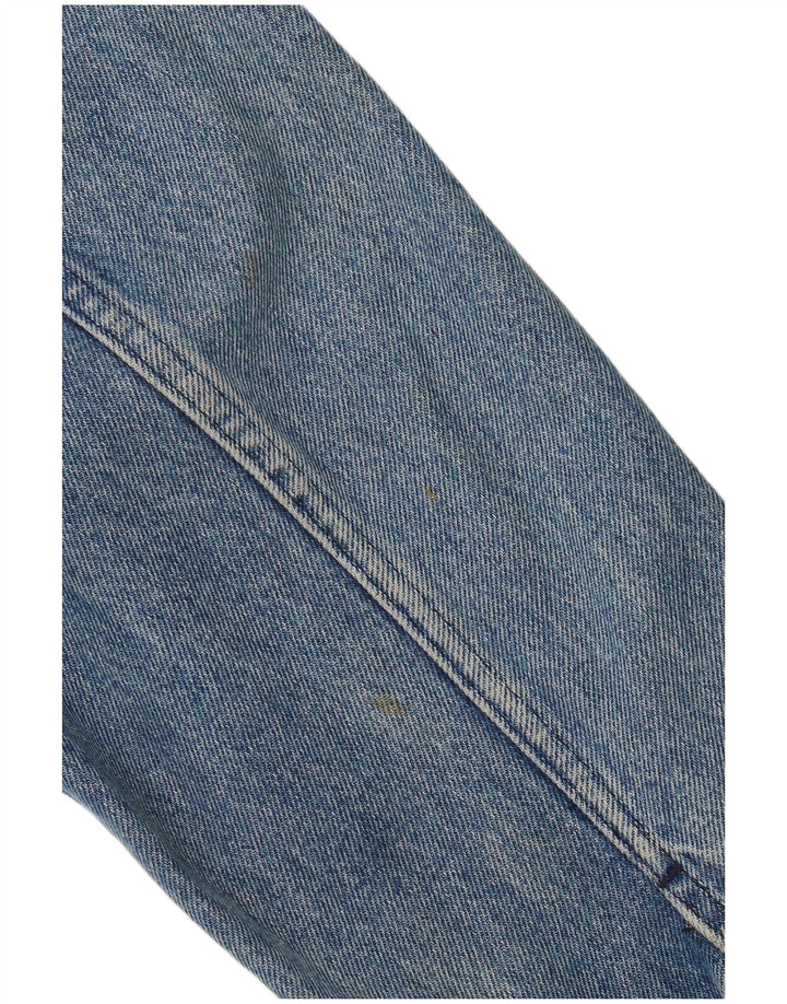 Trussardi Γυναικείο Τζιν Μπουφάν UK 18 XL Μπλε Βαμβακερό