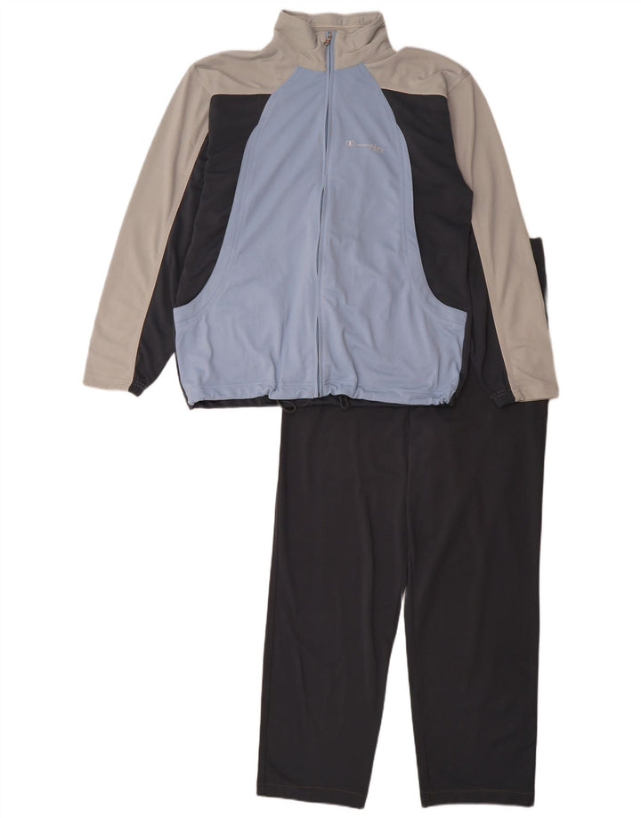 Champion Ανδρική Ολόσωμη φόρμα Medium Black Colourblock Polyester