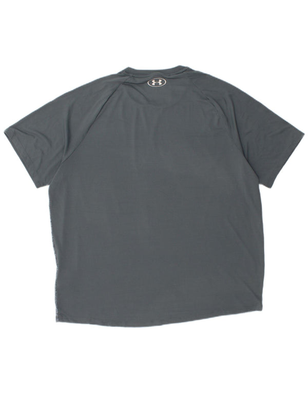 Ανδρικό T-Shirt Under Armour Top Large Grey Flecked Polyester