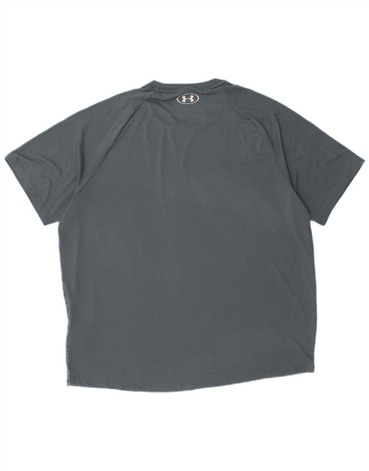 Ανδρικό T-Shirt Under Armour Top Large Grey Flecked Polyester