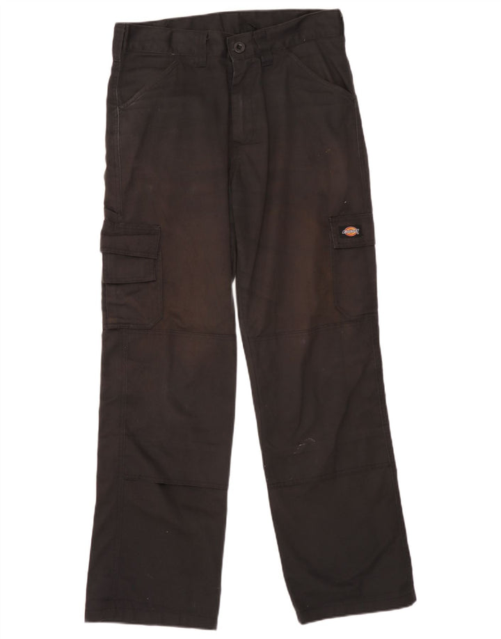 Ανδρικό ίσιο παντελόνι Cargo Dickies W32 L31 Μαύρο πολυεστέρα