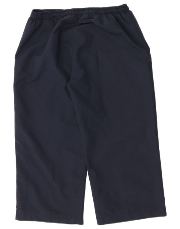 Reebok Γυναικεία φόρμα Capri Παντελόνια UK 10 Small Navy Blue Sports
