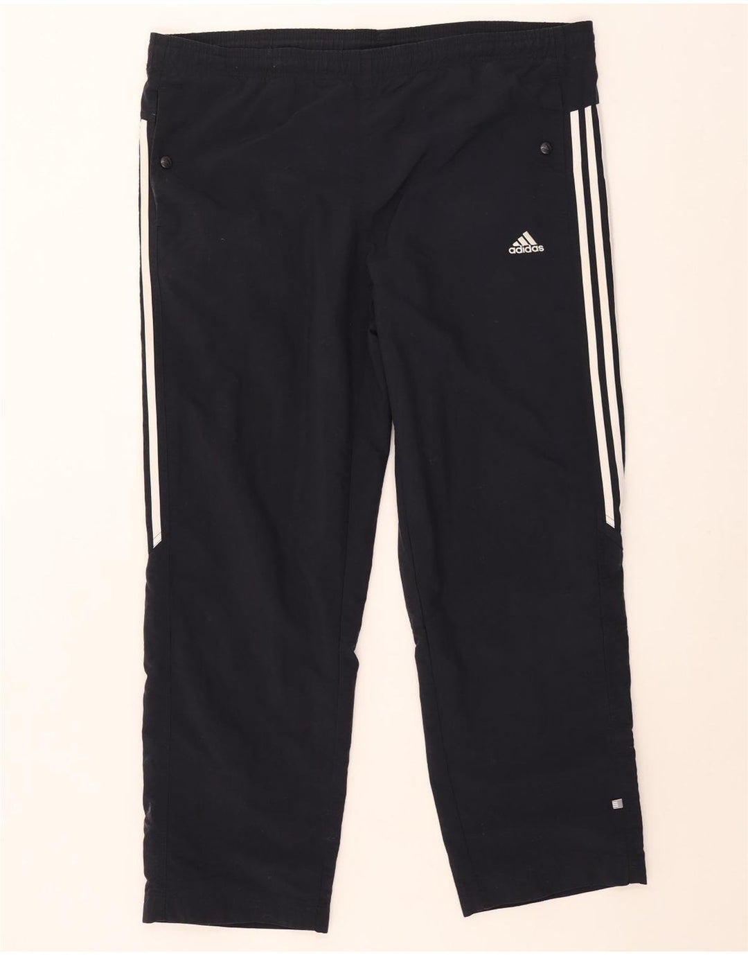 Ανδρική φόρμα Adidas Παντελόνι XL Navy Blue ριγέ πολυεστέρα