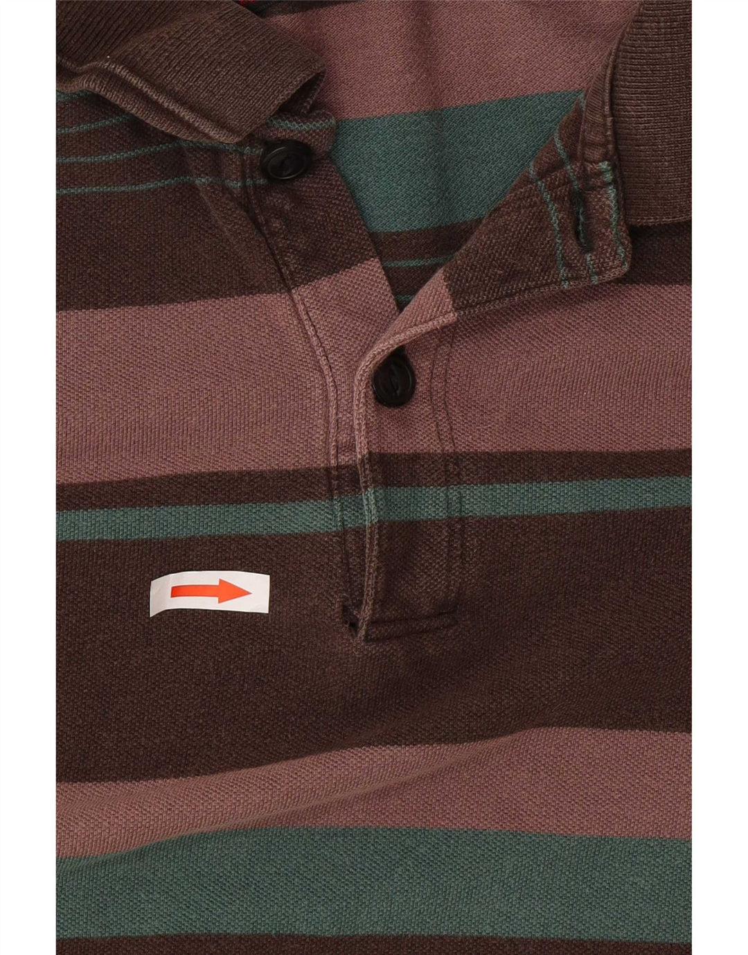 Ανδρικό μακρυμάνικο μπλουζάκι πόλο Levi's μεσαίο πολύχρωμο ριγέ