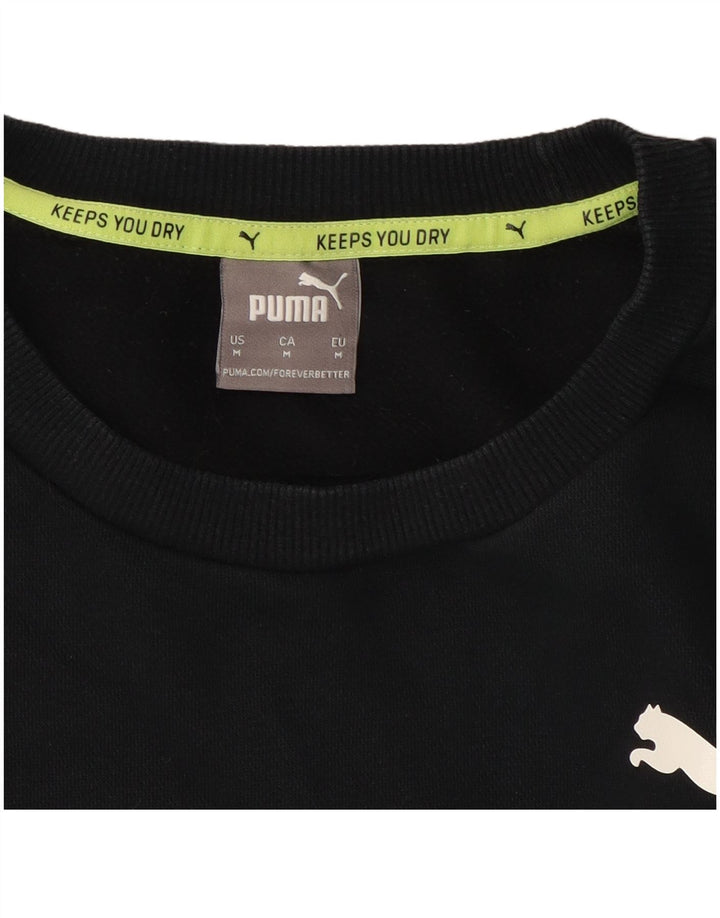 Ανδρικό γραφικό φούτερ Puma Jumper Medium Black Colourblock