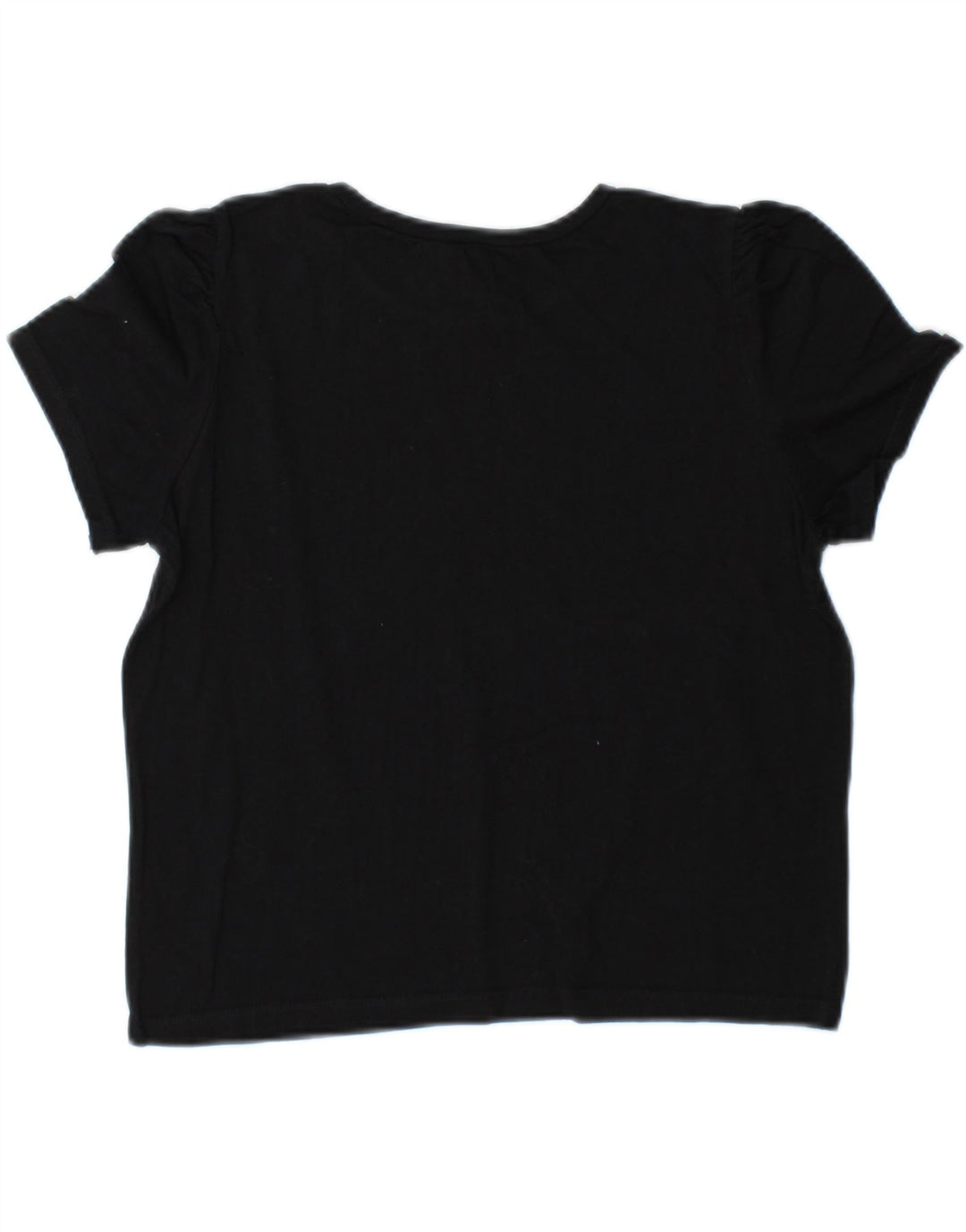 ZARA Womens Graphic T-Shirt Top UK 10 Small Black Vintage Zara and Second-Hand Zara from Messina Hembry 
