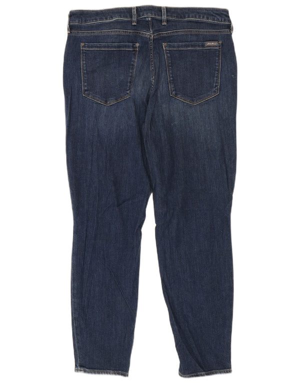 EDDIE BAUER Γυναικείο Skinny Jeans US 16 2XL W35 L27 Navy Blue