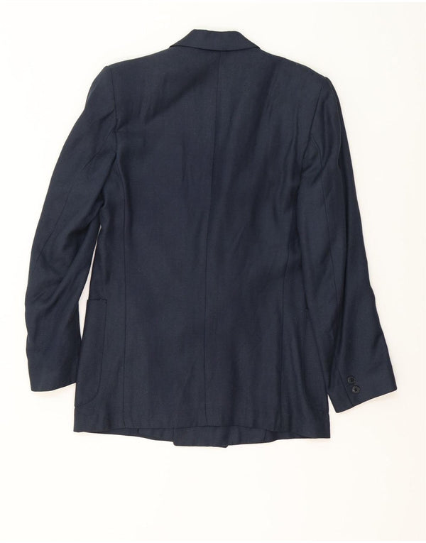Vintage Ανδρικό σακάκι Blazer με διπλό στήθος UK 38 Medium Navy Blue Classic