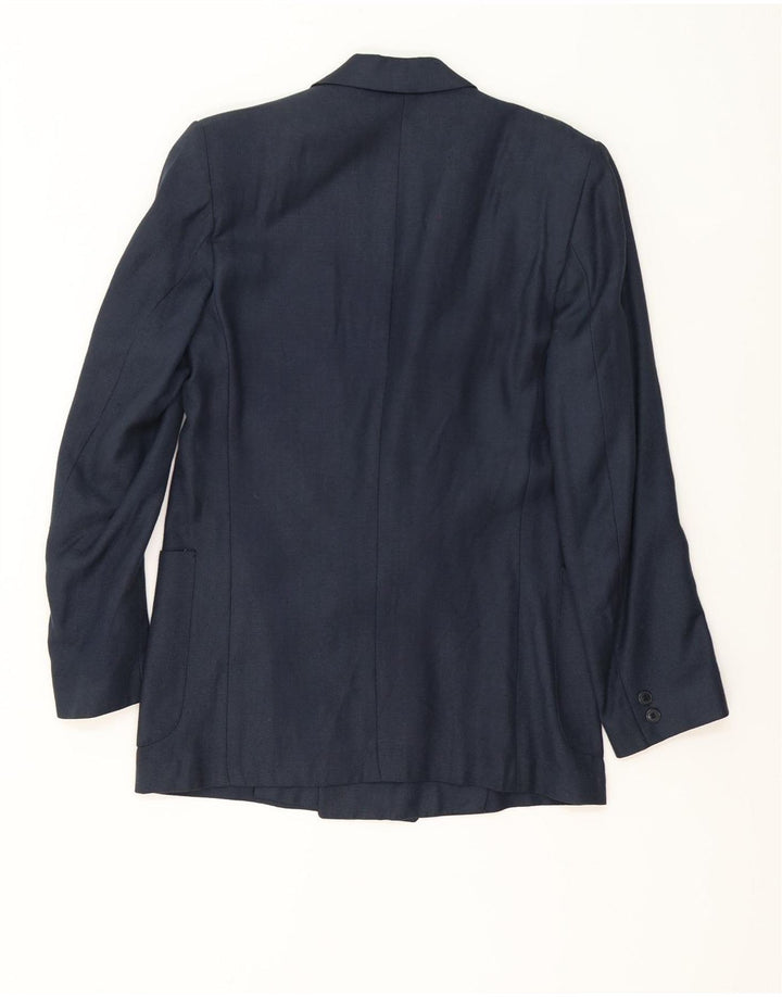 Vintage Ανδρικό σακάκι Blazer με διπλό στήθος UK 38 Medium Navy Blue Classic