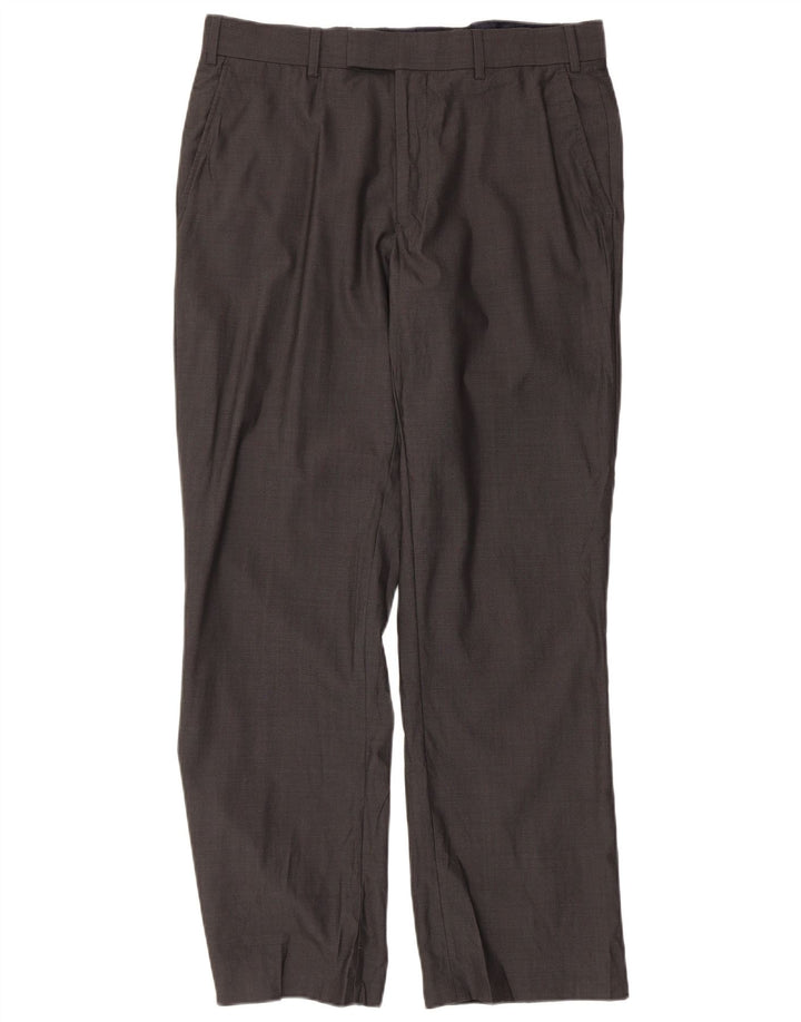 Ted Baker Ανδρικό ίσιο παντελόνι Chino W34 L29 Γκρι