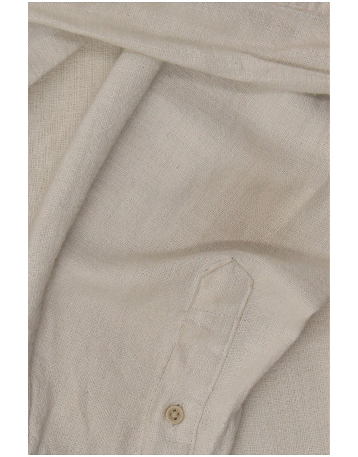 Ανδρικό πουλόβερ Zara πουκάμισο μεγάλο λευκό