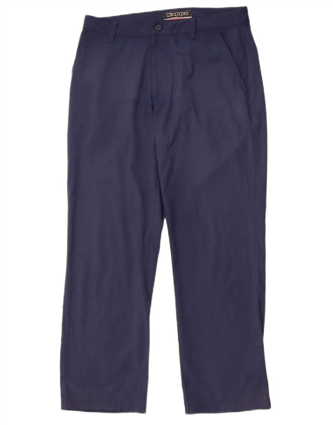 KAPPA Ανδρικό ίσιο παντελόνι Chino Medium W32 L29 Navy Blue Polyester