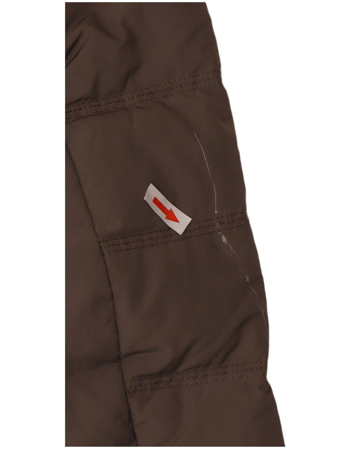 Woolrich Γυναικείο παλτό με κουκούλα UK 6 XS Γκρι πολυεστέρα χειμώνα