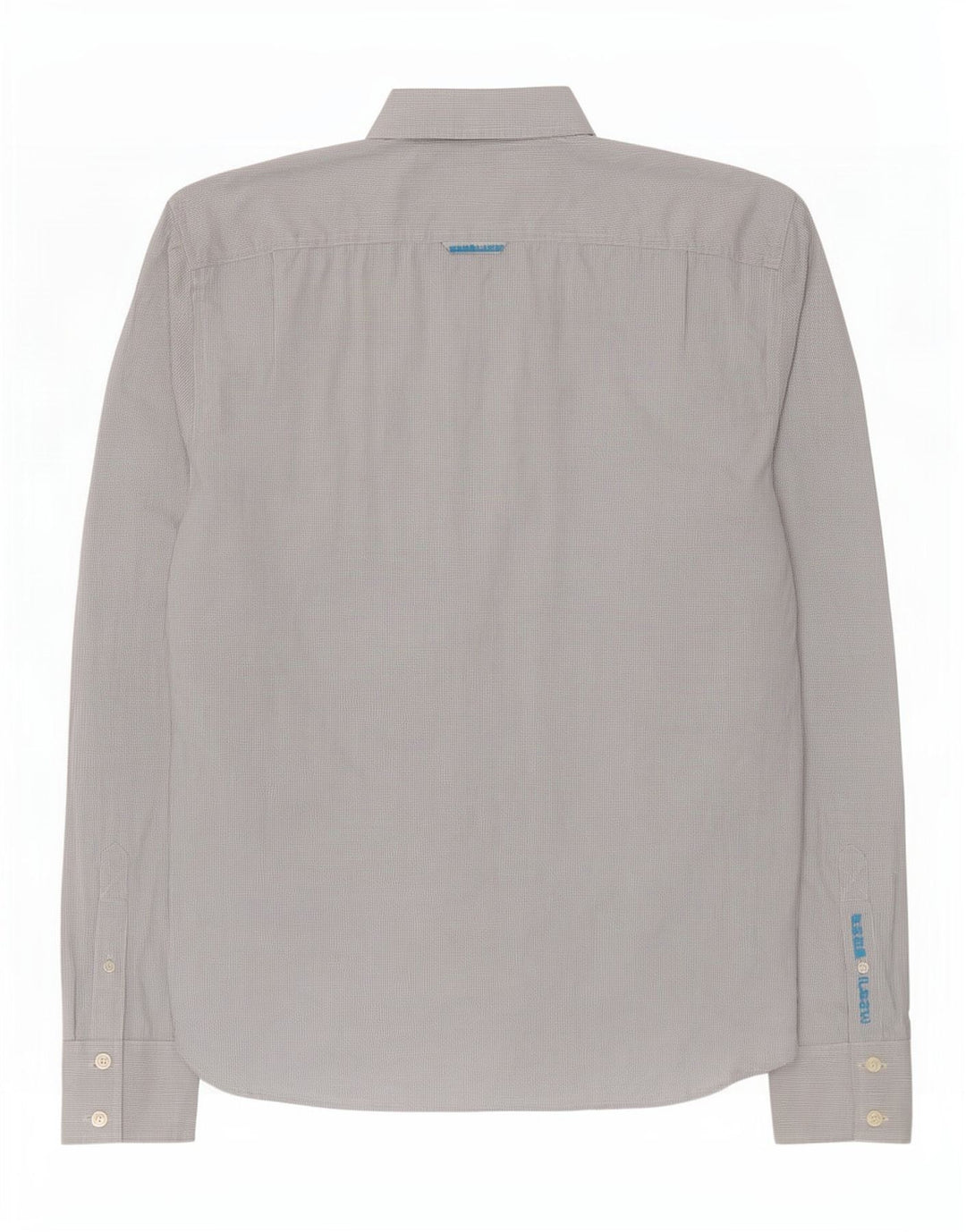 Ανδρικό πουκάμισο Superdry 2XL Λευκό βαμβακερό Gingham