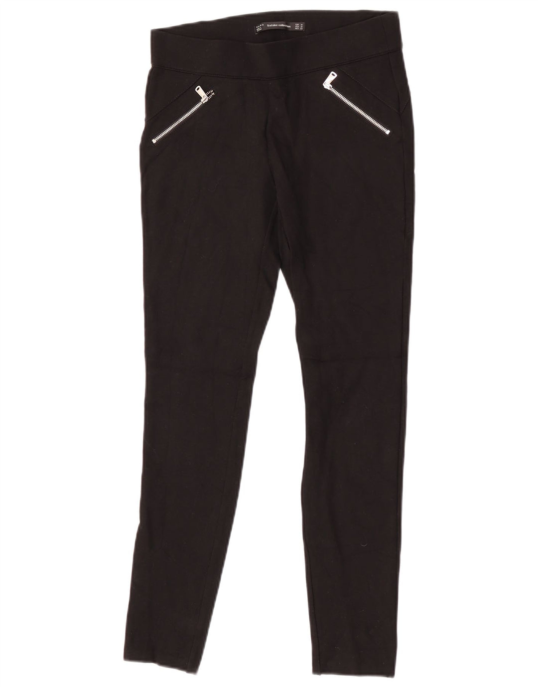 Zara Γυναικείο Trafaluc Crop κολάν Medium W28 L26 Μαύρο