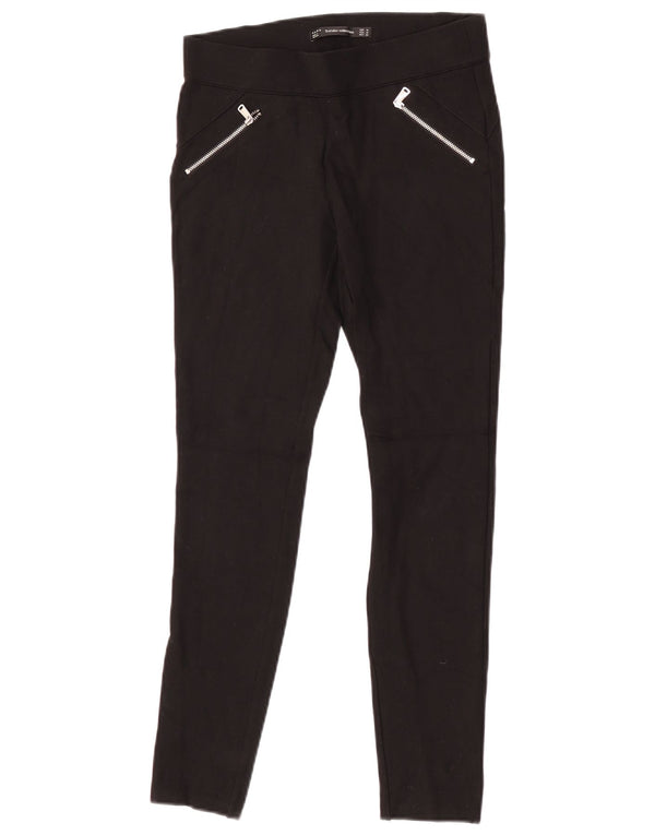 Zara Γυναικείο Trafaluc Crop κολάν Medium W28 L26 Μαύρο