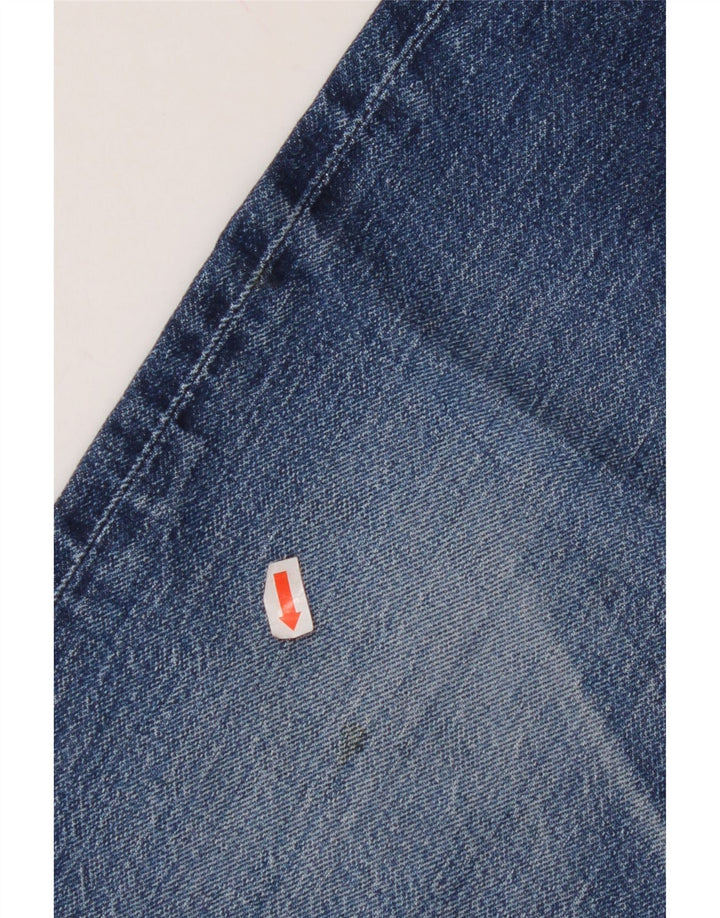 LEVI'S Mens 502 Tapered Jeans W33 L34 Blue Cotton
