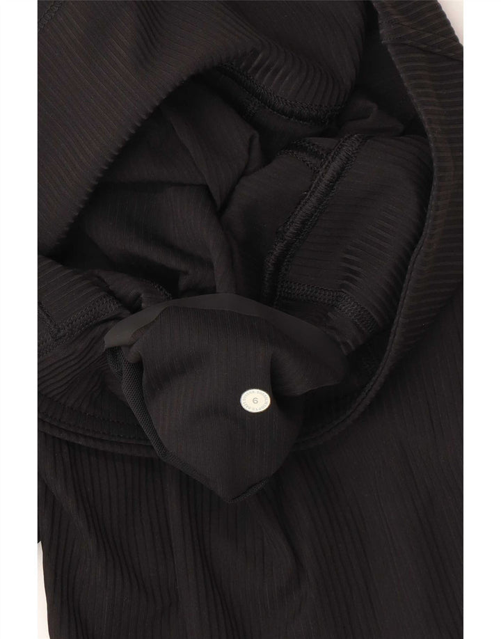 Γυναικείο κολάν Lululemon Crop US 6 Medium Black Synthetic