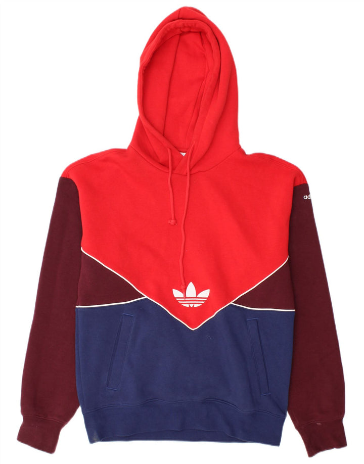 ADIDAS Ανδρικό Hoodie Jumper XS Πολύχρωμο Courblock Βαμβακερό
