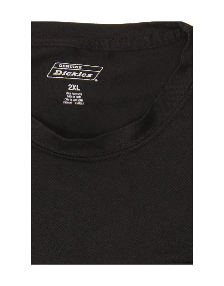 Ανδρικό T-Shirt Dickies Top 2XL Μαύρο Πολυεστέρα