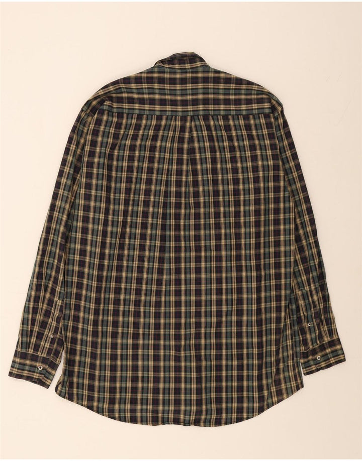 EDDIE BAUER Mens Shirt XL Multicoloured Check Vintage Eddie Bauer and Second-Hand Eddie Bauer from Messina Hembry 