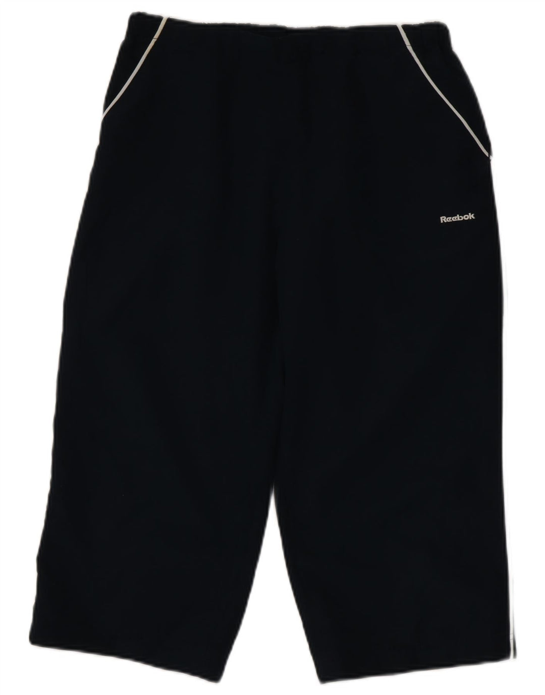 Reebok Γυναικεία φόρμα Capri Παντελόνι UK 14 Medium Navy Blue Polyester