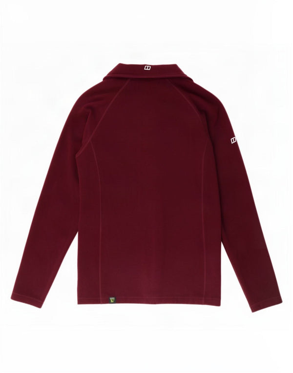 Berghaus Γυναικείο Fleece Jacket UK 14 Large μπορντό πολυεστέρας