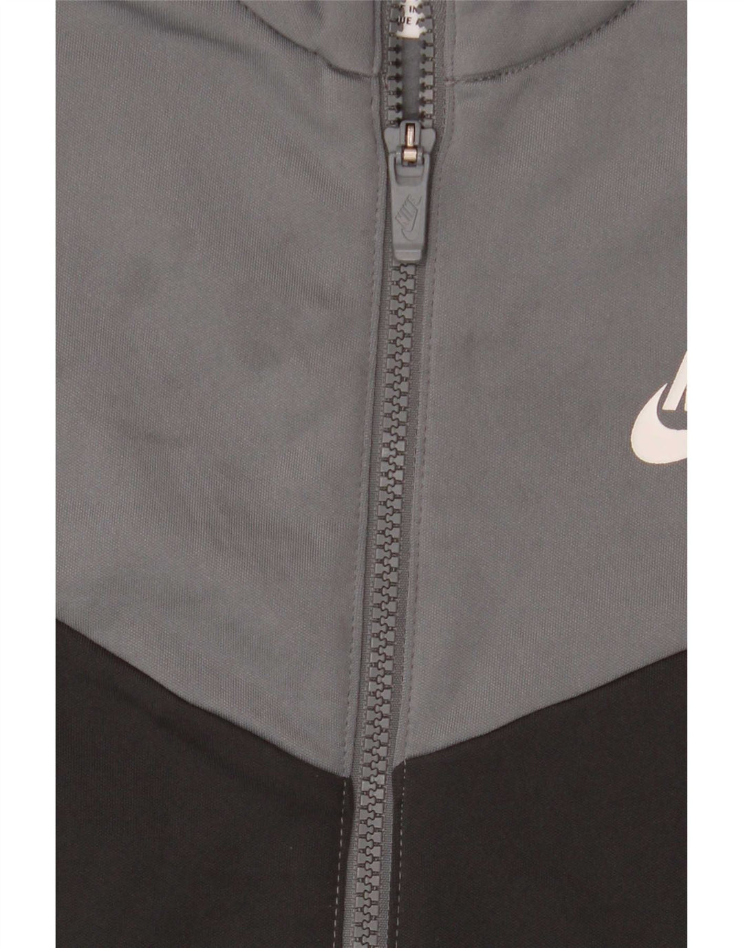 Μπουφάν Nike Boys Graphic αθλητική φόρμα 8-9 ετών Small Grey Colourblock
