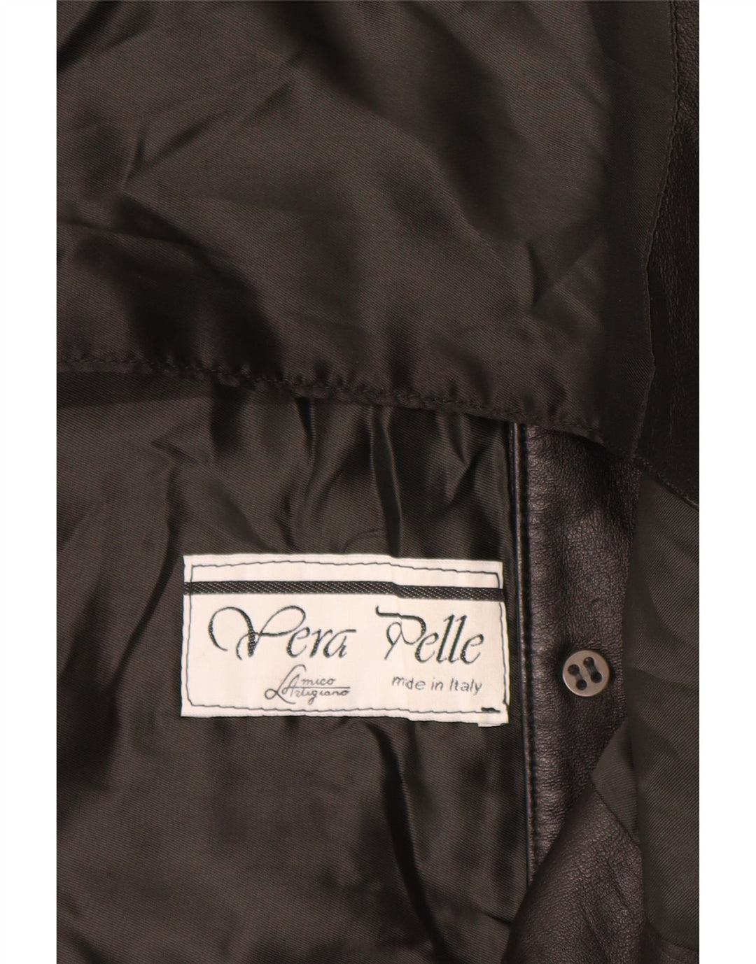 Vintage Ανδρικό Δερμάτινο Γιλέκο Μεγάλο Μαύρο Δερμάτινο