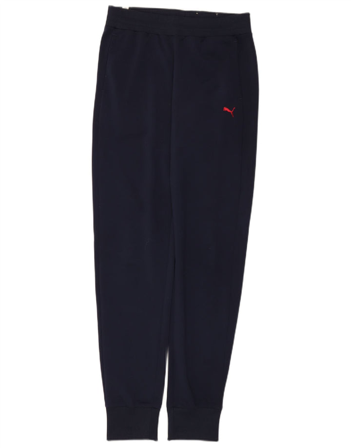 Puma Γυναικεία αθλητική φόρμα Παντελόνι Joggers UK 8 Small Navy Blue Polyester