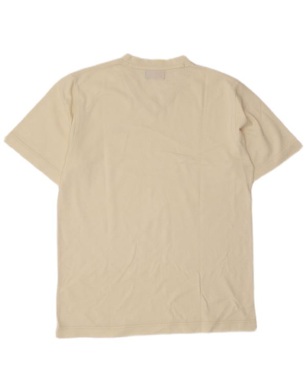 Kappa Mens T-Shirt Top Small Off White