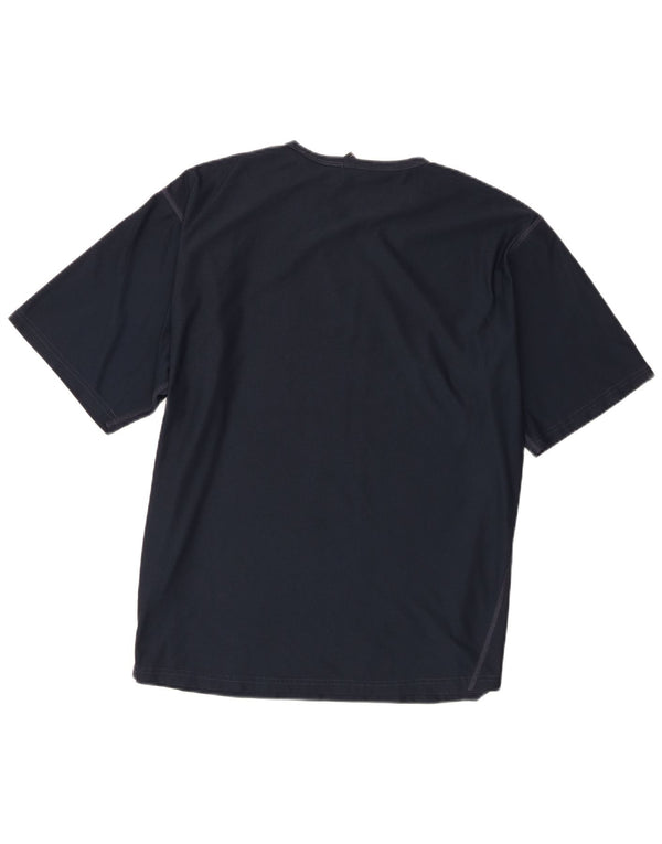 Ανδρικό T-Shirt Nike Top UK 42/44 Large Navy Blue Polyester