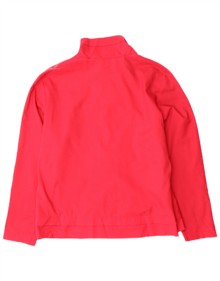 Γυναικεία φόρμα Reebok Top Jacket UK 16 Large Pink Colourblock Polyester