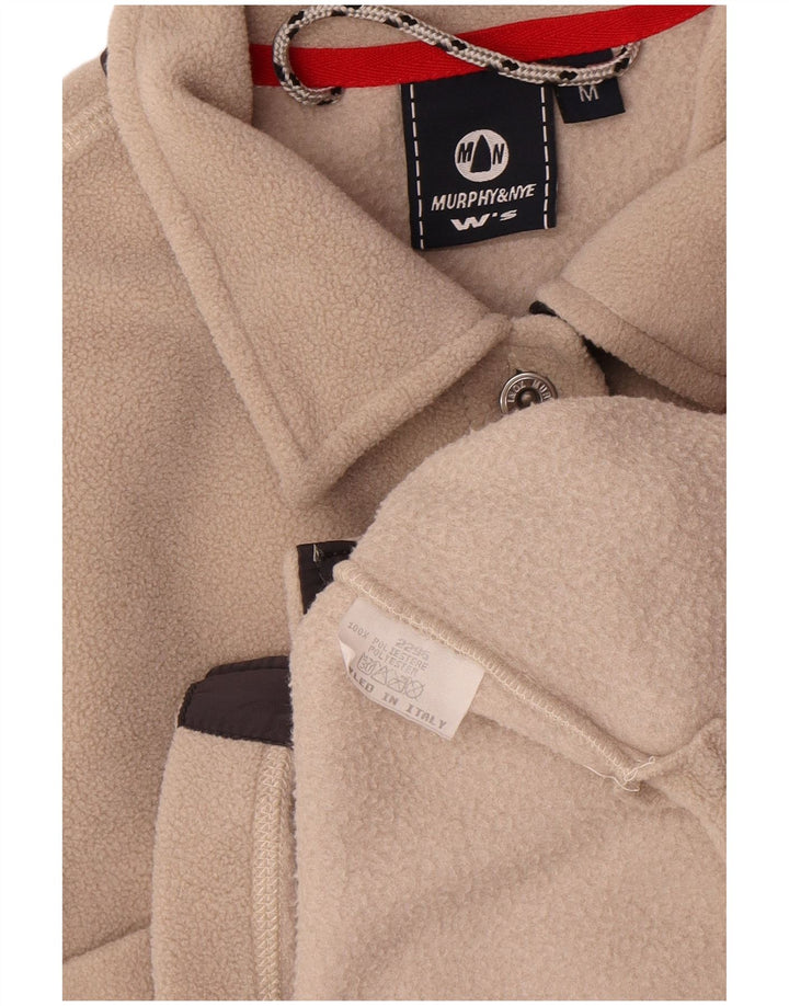 Murphy & Nye Γυναικείο πουκάμισο Fleece UK 14 Medium Beige Polyester