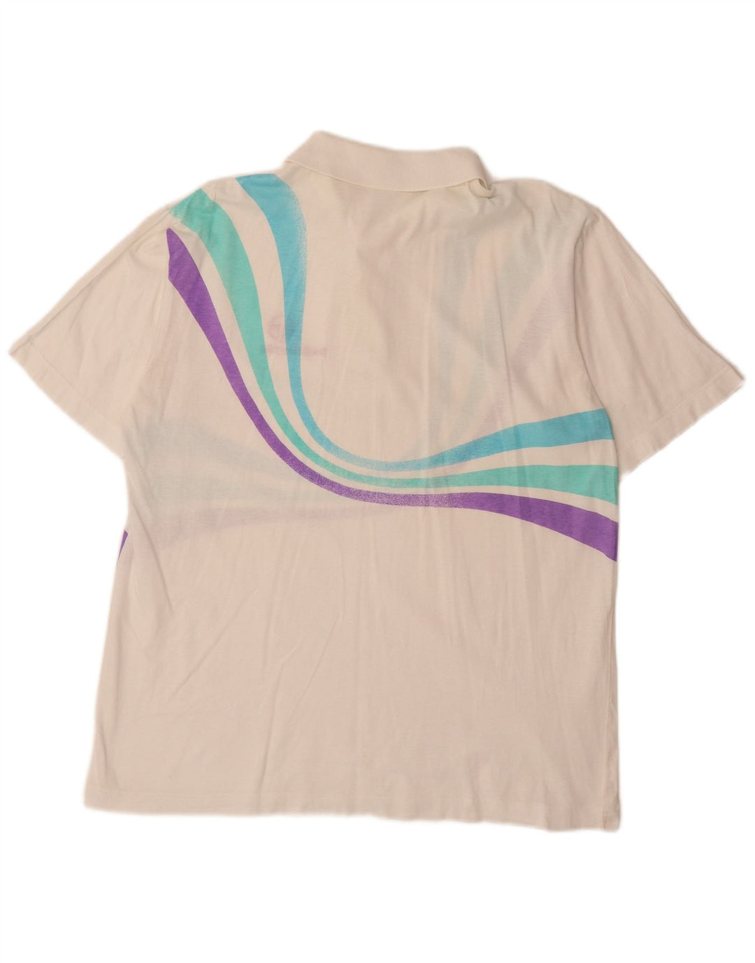 SERGIO TACCHINI Ανδρικό μπλουζάκι πόλο EU 52 μεγάλο λευκό ριγέ