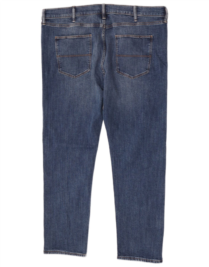 Marks & Spencer Ανδρικό Slim Jeans W38 L29 Μπλε βαμβακερό